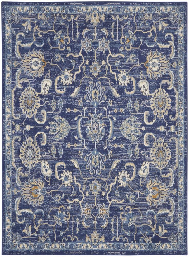 Nourison - Grafix Area Rug - 39in x 59in Navy - GRF24-99446809766 veiw 1