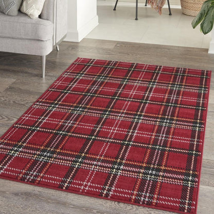 Nourison - Grafix Area Rug - 2 x 4 Red - GRF03-99446809315 veiw 2
