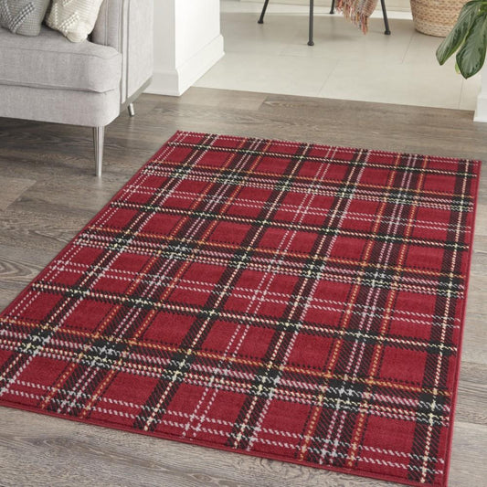 Nourison - Grafix Area Rug - 2 x 4 Red - GRF03-99446809315 veiw 2