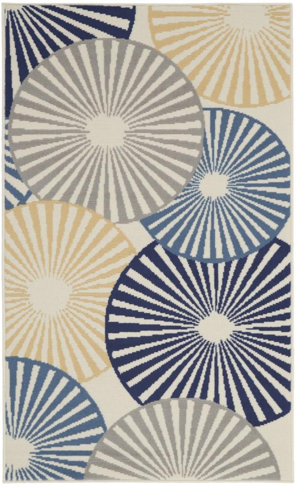 Nourison - Grafix Area Rug - 2 x 4 White - GRF20-99446810465_CLOSEOUT veiw 1