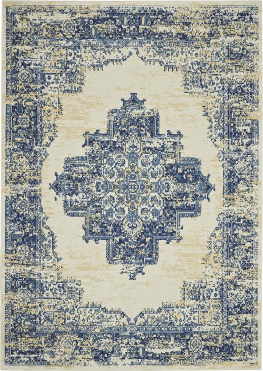 Nourison - Grafix Area Rug - 7 x 10 White - GRF14-99446810120 veiw 1