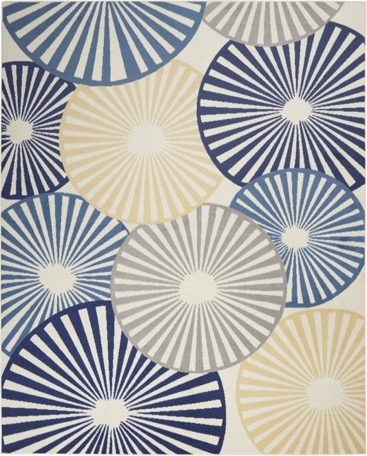 Nourison - Grafix Area Rug - 7 x 10 White - GRF20-99446810557_CLOSEOUT veiw 1