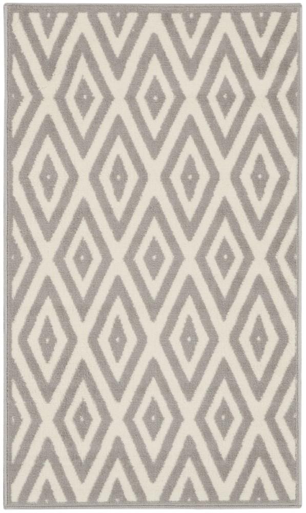 Nourison - Grafix Area Rug - White/Bone - GRF18-99446810267 veiw 1