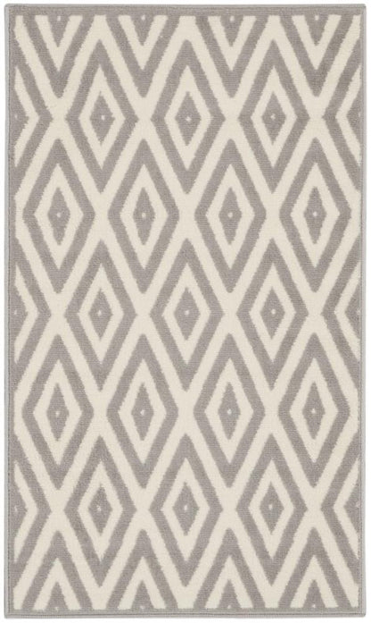 Nourison - Grafix Area Rug - White/Bone - GRF18-99446810267 veiw 1