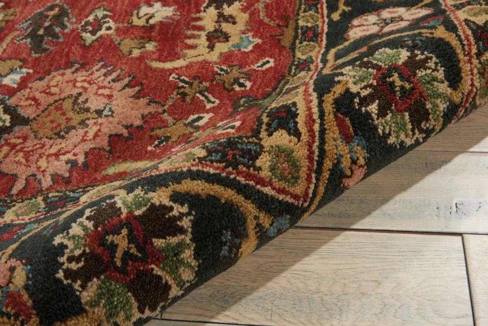 Nourison - Jaipur JA35 Red Multicolor 8 x Round Rug - JA35-99446011510_CLOSEOUT veiw 2