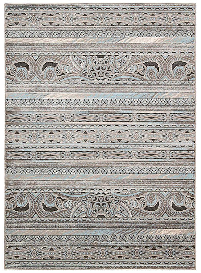 Nourison - Karma KRM03 Beige 39in x 59in Area Rug - KRM03-99446269195_CLOSEOUT veiw 1