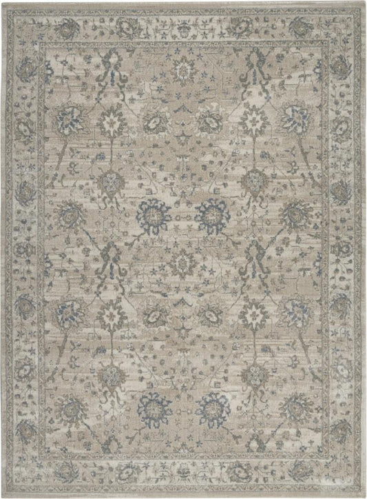 Nourison - Moroccan Celebration 93in x 129in Area Rug - KI384-99446492678 view 1