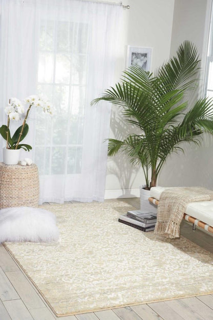 Nourison - Nepal NEP08 Beige 53in x 75in Area Rug - NEP08-99446154439_CLOSEOUT veiw 2