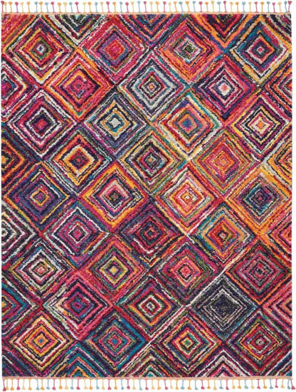 Nourison - Nomad NMD01 Red 710in x 106in Oversized Rug - NMD01-99446461087_CLOSEOUT veiw 1