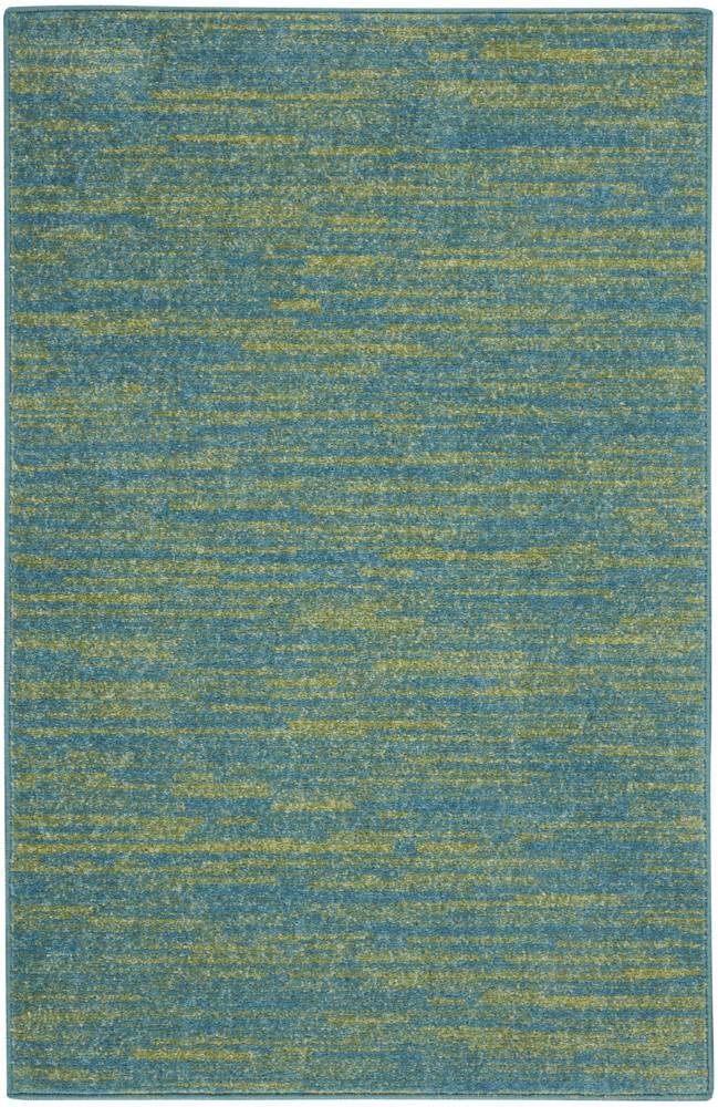 Nourison - Nourison - Essentials Area Rug - 2 x 4 Blue Green - NRE01-99446822987 veiw 1