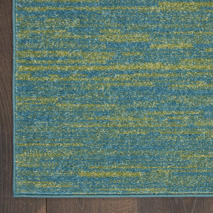 Nourison - Nourison - Essentials Area Rug - 8 x 10 Blue Green - NRE01-99446823090 veiw 2