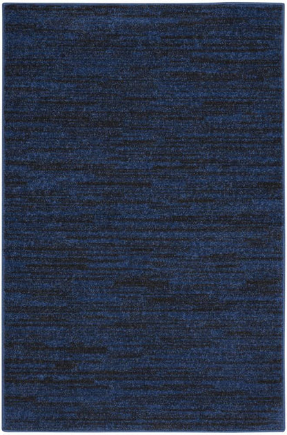 Nourison - Nourison - Essentials Area Rug - 2 x 4 Midnight Blue - NRE01-99446824097 veiw 1