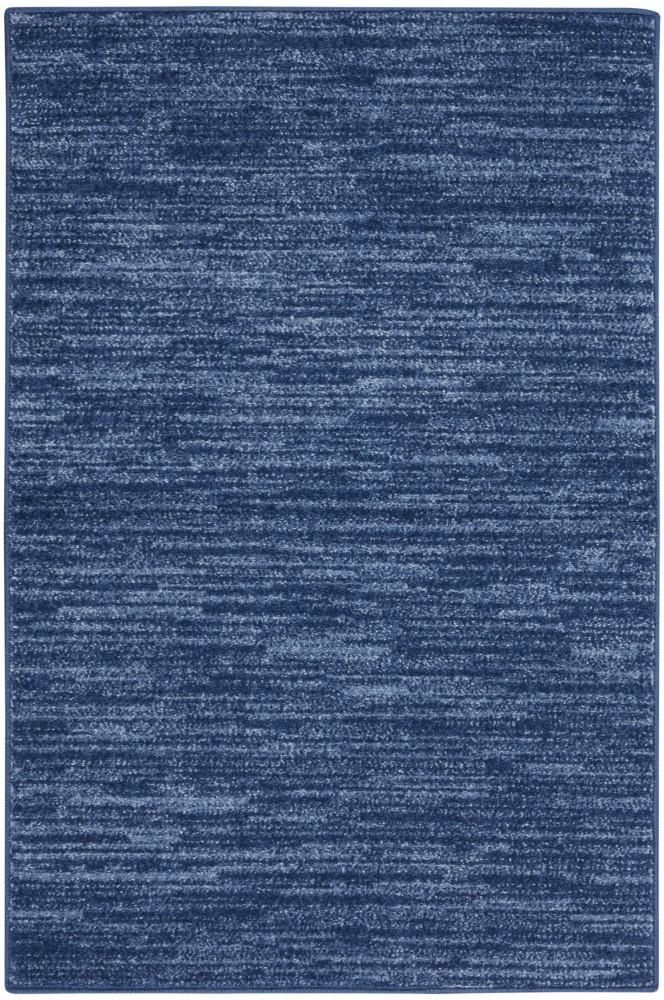 Nourison - Nourison - Essentials Area Rug - 2 x 4 Navy Blue - NRE01-99446824356 veiw 1