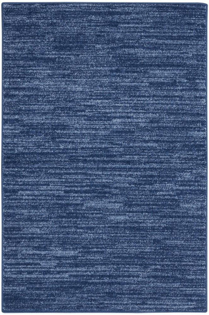 Nourison - Nourison - Essentials Area Rug - 2 x 4 Navy Blue - NRE01-99446824356 veiw 1
