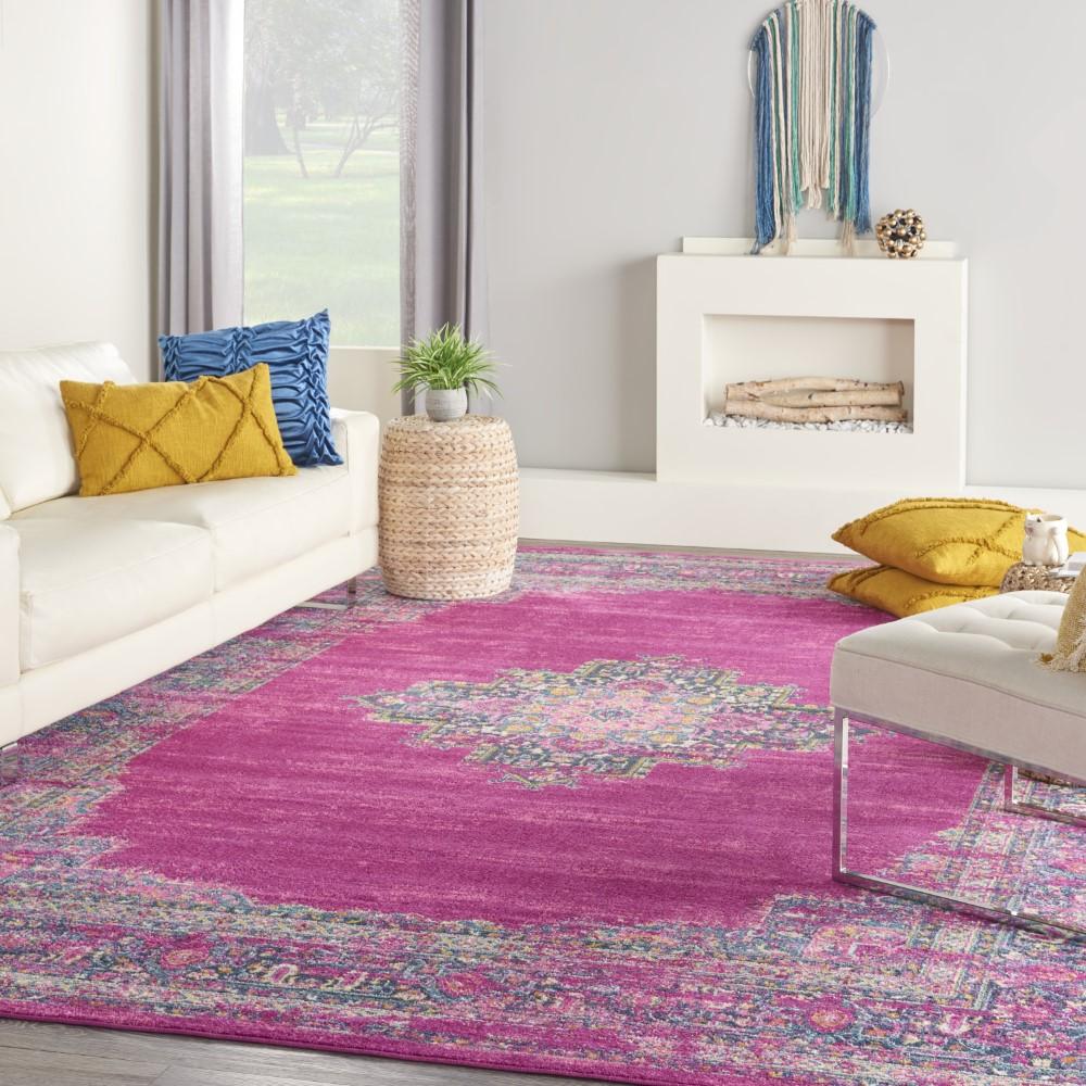 Nourison - Passion Area Rug - 10 x 14 Fuchsia - PSN03-99446815088 veiw 2