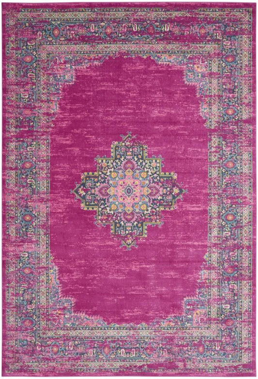 Nourison - Passion Area Rug - 12 x 15 Fuchsia - PSN03-99446815095 veiw 1
