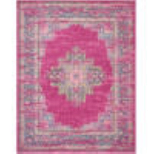 Nourison - Passion Area Rug - 9 x 12 Fuchsia - PSN03-99446469267 veiw 1