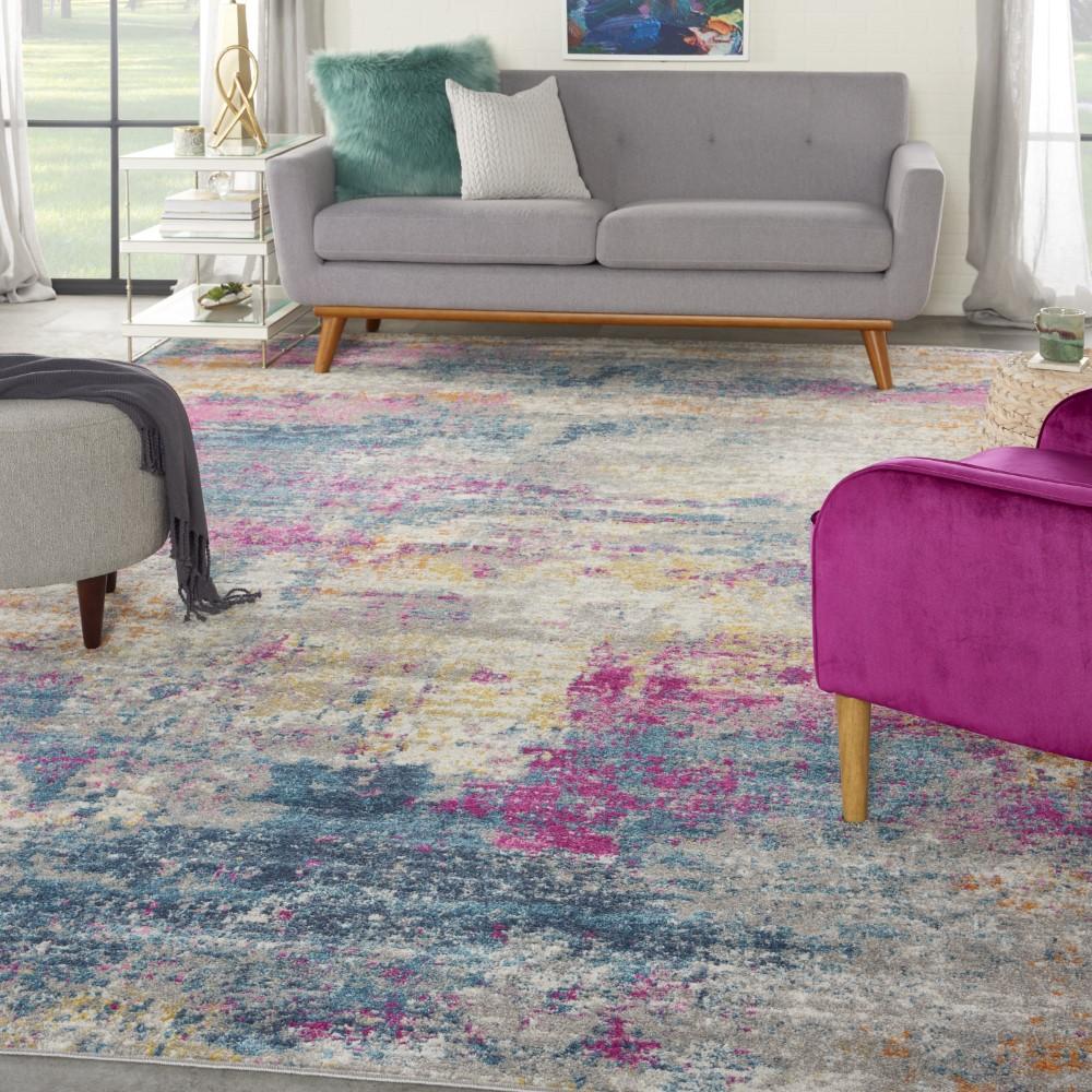 Nourison - Passion Area Rug - 9 x 12 Ivory/Multi - PSN36-99446780560 veiw 2