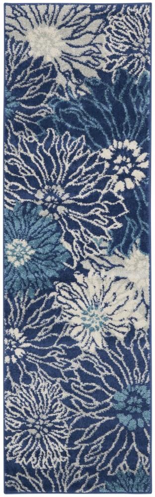 Nourison - Passion Area Rug - 110in x 6 Navy/Ivory - PSN17-99446405548 veiw 1
