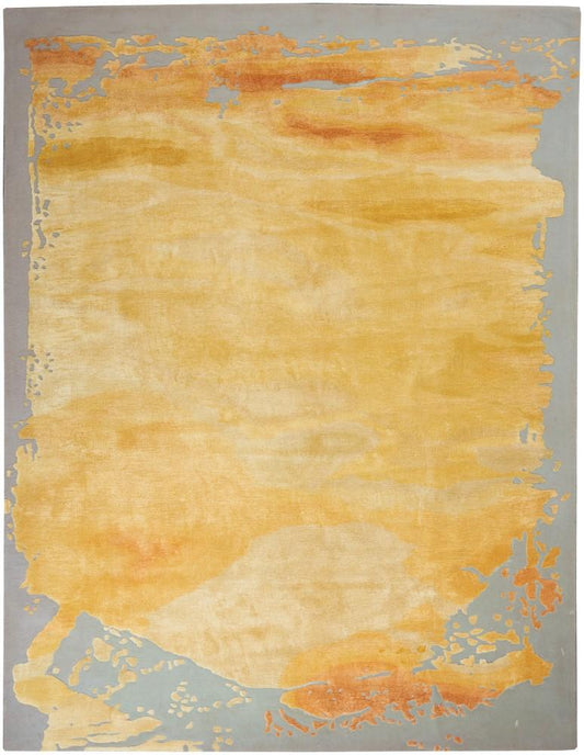 Nourison - Prismatic Area Rug - Bone/Gold - PRS19-99446814265 veiw 1