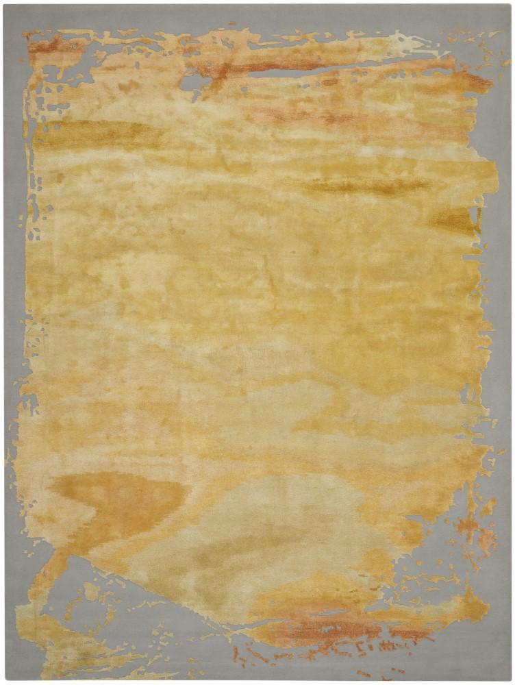 Nourison - Prismatic Area Rug - Bone/Gold - PRS19-99446814272 veiw 1