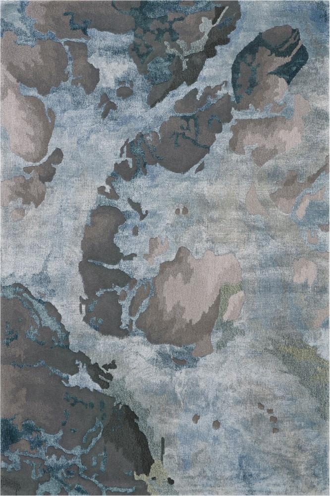 Nourison - Prismatic Area Rug - Bone/Slate - PRS14-99446138743 veiw 1