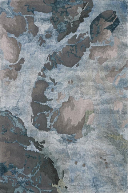Nourison - Prismatic Area Rug - Bone/Slate - PRS14-99446138743 veiw 1