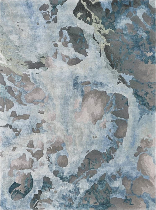 Nourison - Prismatic Area Rug - Bone/Slate - PRS14-99446138750 veiw 1