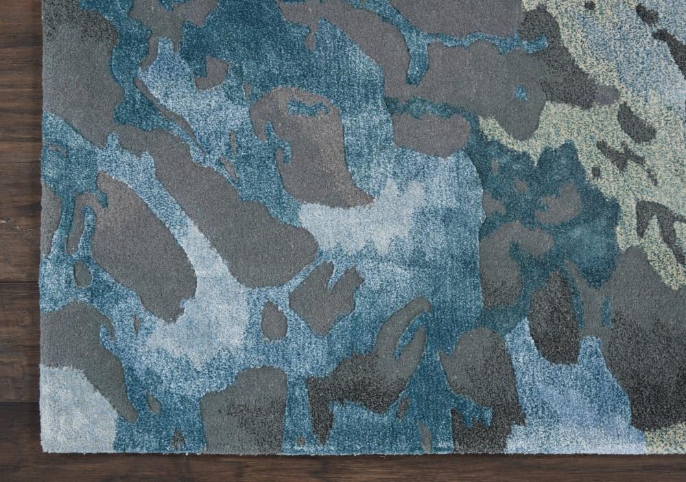 Nourison - Prismatic Area Rug - Bone/Slate - PRS14-99446138750 veiw 2