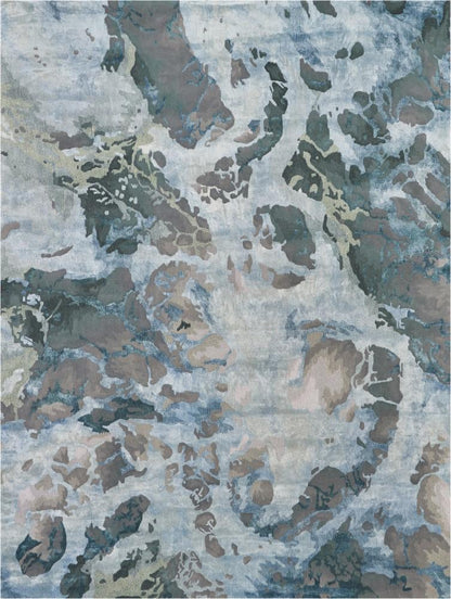 Nourison - Prismatic Area Rug - Bone/Slate - PRS14-99446141767 veiw 1