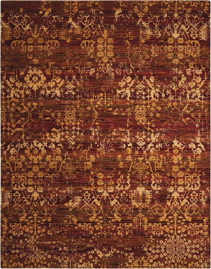 Nourison - Rhapsody RH011 Multicolor 79in x 99in Rug - RH011-99446187024_CLOSEOUT veiw 1
