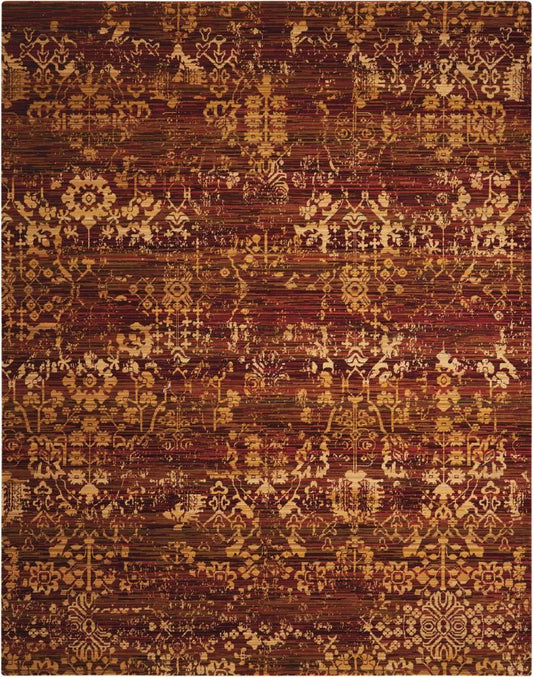 Nourison - Rhapsody RH011 Multicolor 79in x 99in Rug - RH011-99446187024_CLOSEOUT veiw 1