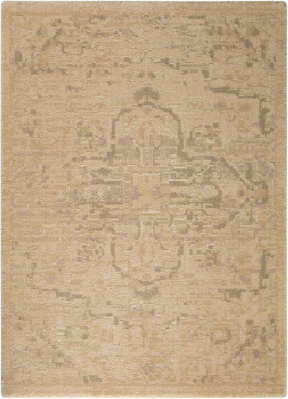 Nourison - Silk Elements Area Rug - 23in x 3 Sand - SKE14-99446322784_CLOSEOUT veiw 1