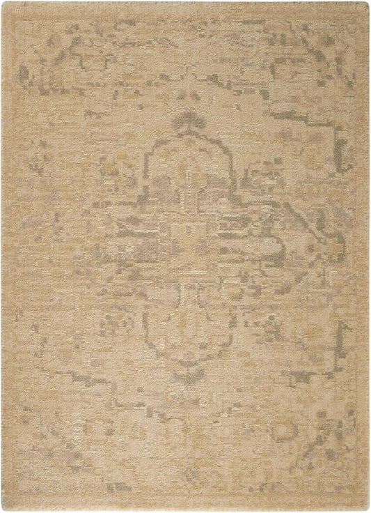 Nourison - Silk Elements Area Rug - 23in x 3 Sand - SKE14-99446322784_CLOSEOUT veiw 1