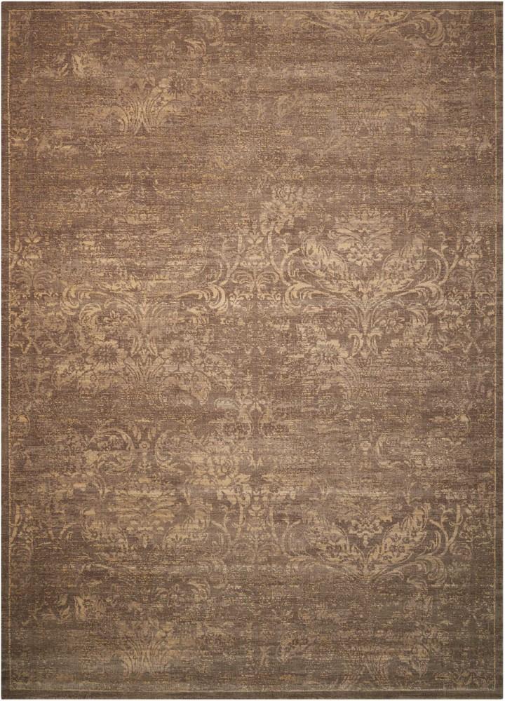 Nourison - Silken Allure SLK19 Brown 25in x 10 Hallway Rug - SLK19-99446154149_CLOSEOUT veiw 1