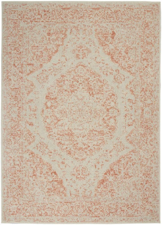 Nourison - Tranquil Area Rug - 4 x 6 Ivory/Pink - TRA11-99446814630_CLOSEOUT veiw 1