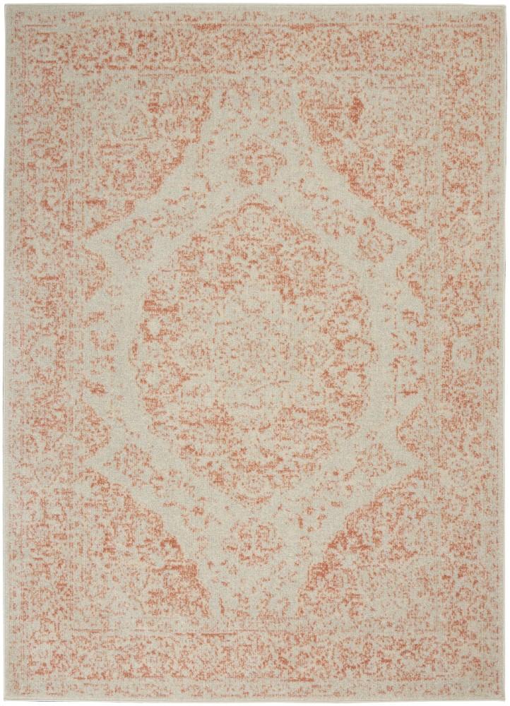 Nourison - Tranquil Area Rug - 53in x 73in Ivory/Pink - TRA11-99446814647_CLOSEOUT veiw 1