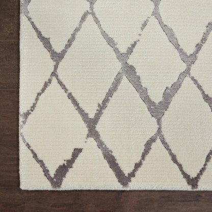Nourison - Twilight Rectangle Area Rug - Ivory/Bone - TWI15-99446463722_CLOSEOUT veiw 2