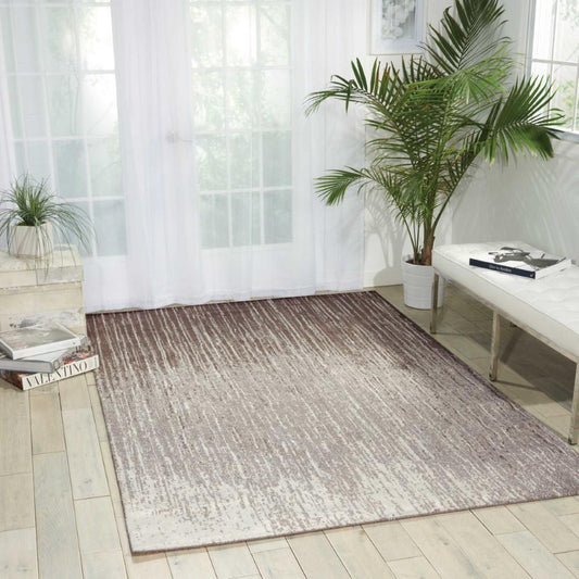 Nourison - Twilight TWI14 Black and White 12x15 Oversized Rug - TWI14-99446293411_CLOSEOUT veiw 2