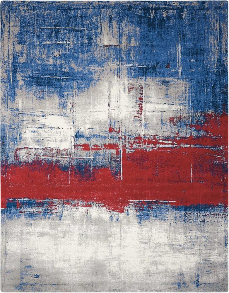 Nourison - Twilight TWI19 Red and Blue 12x15 Oversized Rug - TWI19-99446357007_CLOSEOUT veiw 1