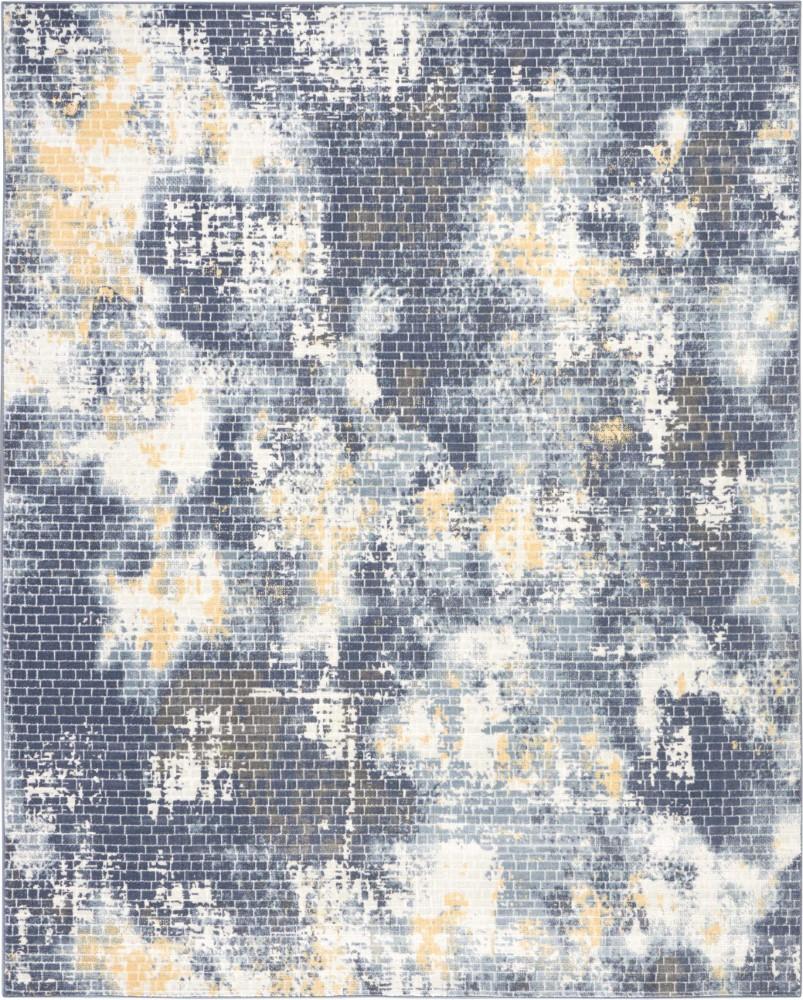 Nourison - Urban Decor Area Rug - 9 x 12 Ivory/Sky - URD05-99446467157_CLOSEOUT veiw 1