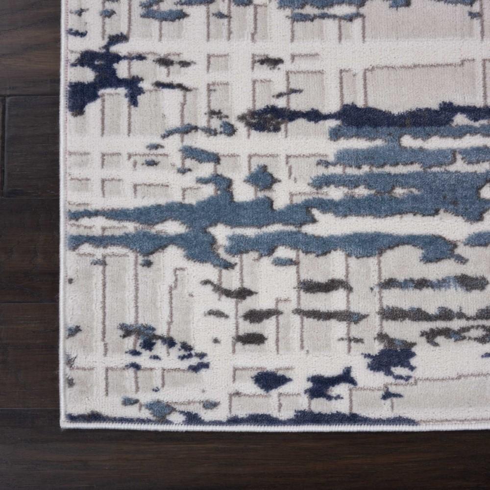 Nourison - Urban Decor Area Rug - 9 x 12 Ivory/Slate - URD03-99446467065_CLOSEOUT veiw 2