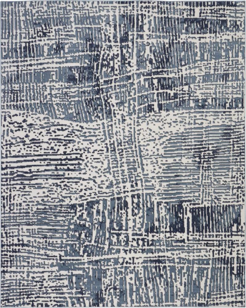 Nourison - Urban Decor Area Rug - 9 x 12 Slate/Ivory - URD01-99446466938_CLOSEOUT veiw 1