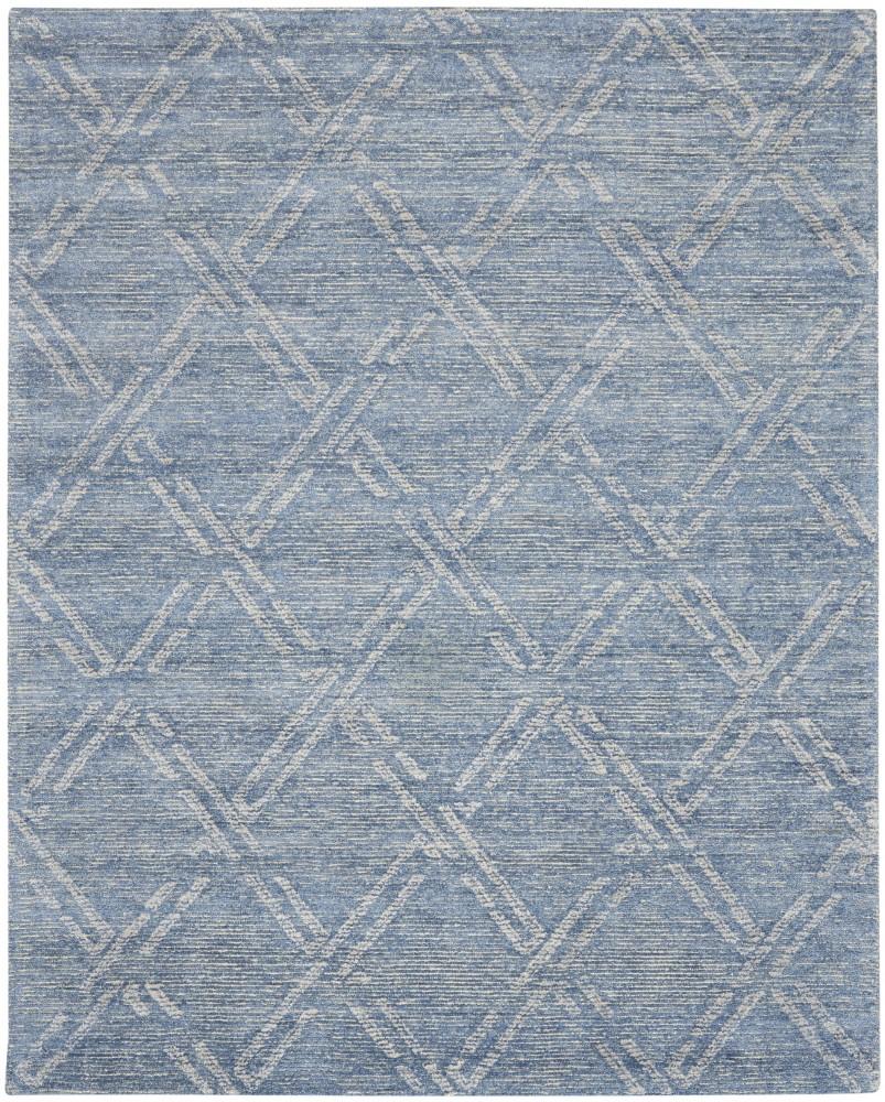 Nourison - Venosa Area Rug - 83 x 116in Blue/Ivory - VSN01-99446786968 - CLOSEOUT veiw 1