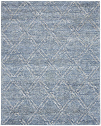 Nourison - Venosa Area Rug - 83 x 116in Blue/Ivory - VSN01-99446786968 - CLOSEOUT veiw 1