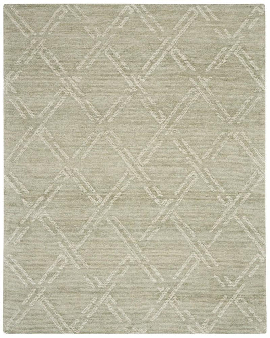 Nourison - Venosa Area Rug - 83 x 116in Green Ivory - VSN01-99446787255_CLOSEOUT veiw 1