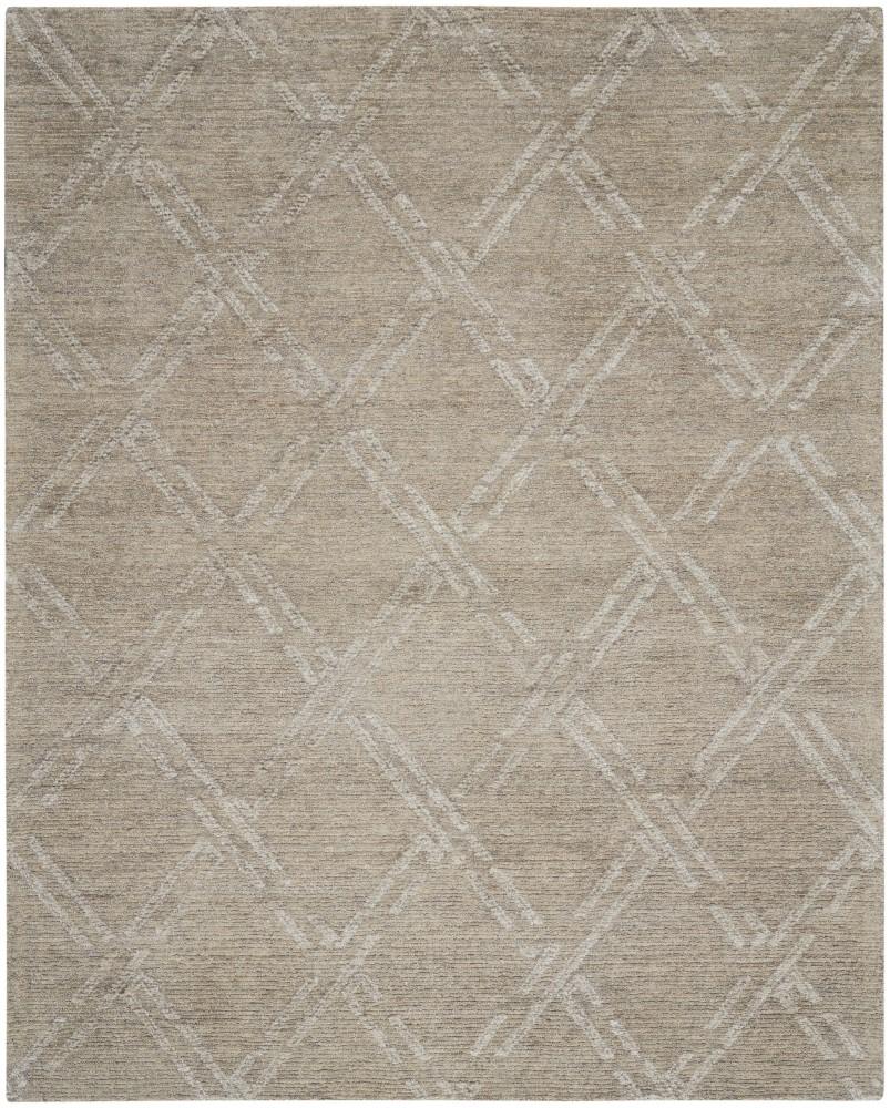 Nourison - Venosa Area Rug - 79in x 99in Taupe - VSN01-99446787163_CLOSEOUT veiw 1