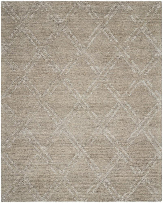 Nourison - Venosa Area Rug - 79in x 99in Taupe - VSN01-99446787163_CLOSEOUT veiw 1