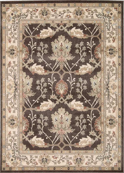 Nourison - Walden Area Rug - 93in x 129in Bistre - WAL04-99446270467 - CLOSEOUT veiw 1
