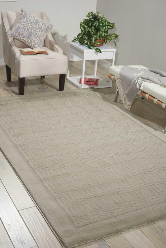 Nourison - Westport WP32 Bone 8 x 106in Rug - WP32-99446202543_CLOSEOUT veiw 2